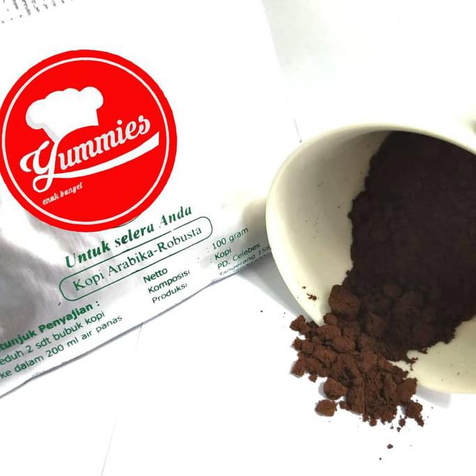 

Kopi Arabika Robusta Toraja 250 gr 100% Original - Giling Halus