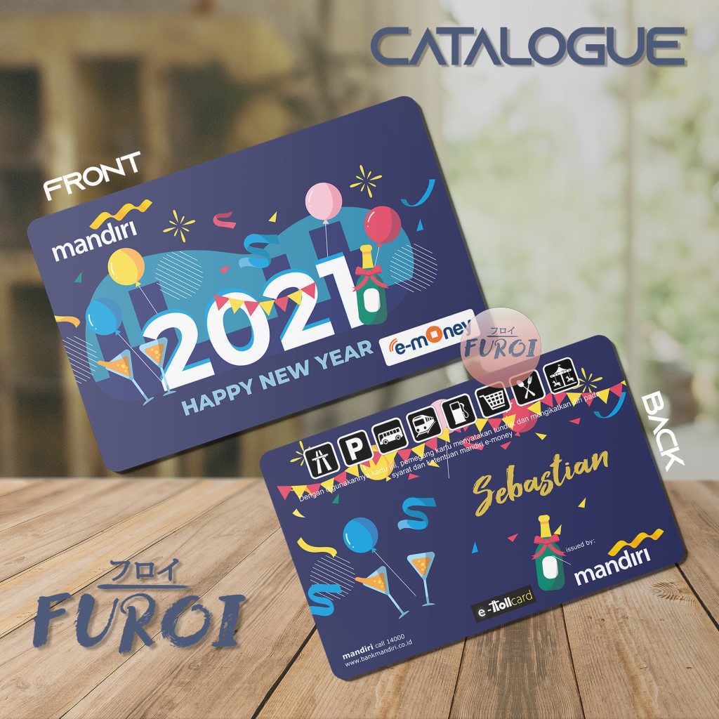 Kartu Flazz BCA | Kartu Emoney Mandiri | New Year 2021