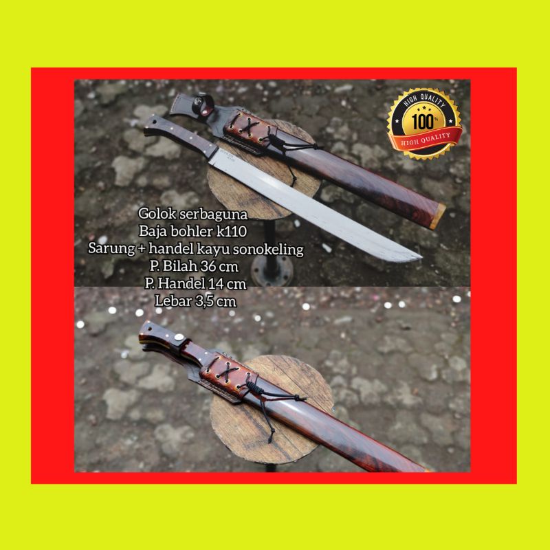 PISAU SEMBELIH SERBA GUNA BAJA BOHLER K110 SUPER TAJAM