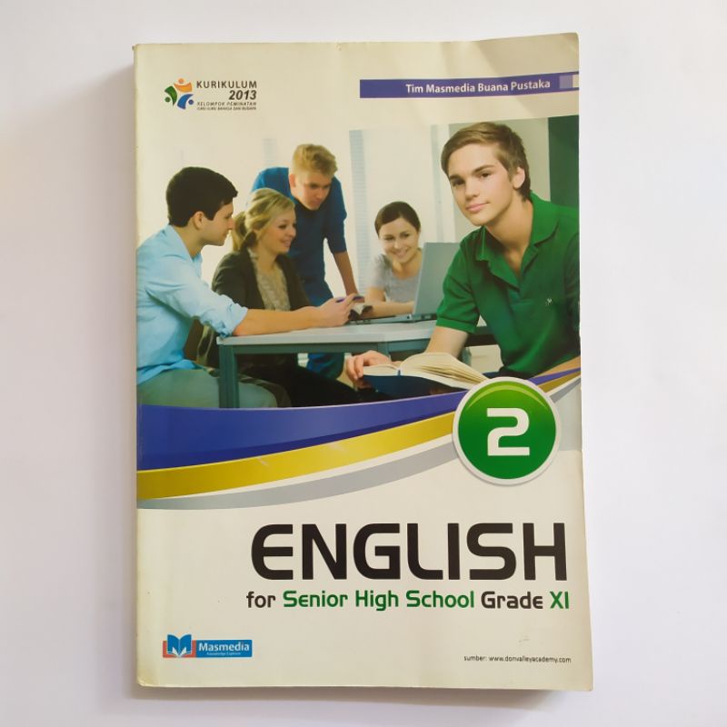 

[BEKAS DAN MURAH] Buku English untuk SMA/SMK/MAK Kelas XI Masmedia Kurikulum 2013