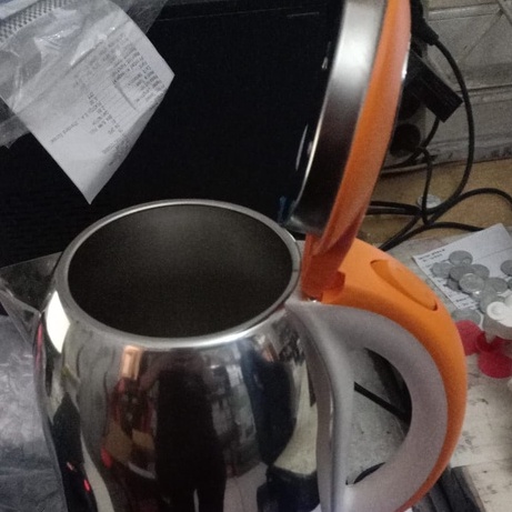 Teko Listrik/Electric Kettle Merek Advance AK-251 Ukuran 2,5Liter Cepat Mendidih dan Berkualitas