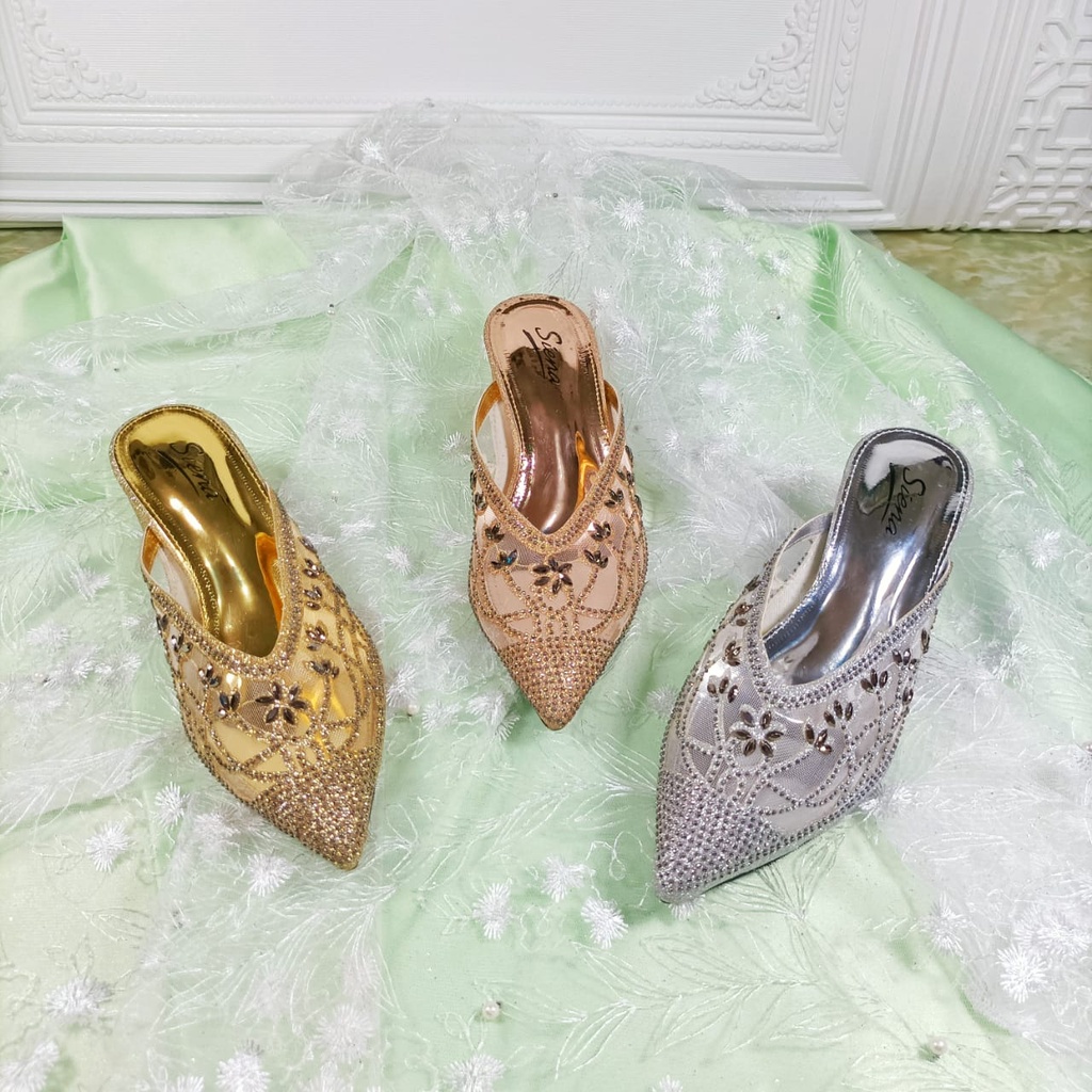 SANDAL WANITA|SANDAL PESTA |SANDALWEDDING|IMPOR MURAH SIENA SN 69-8