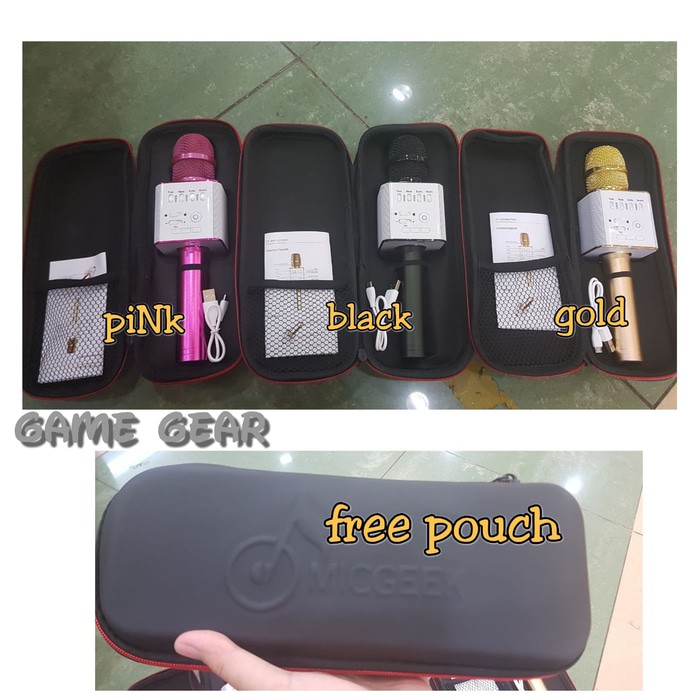 Mic portable Q9 wireless   Mic bluetooth Q9