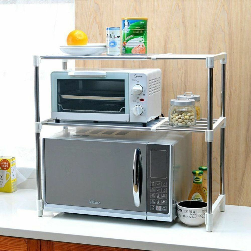 Rak Microwave Rak Dapur Rak Penyimpanan