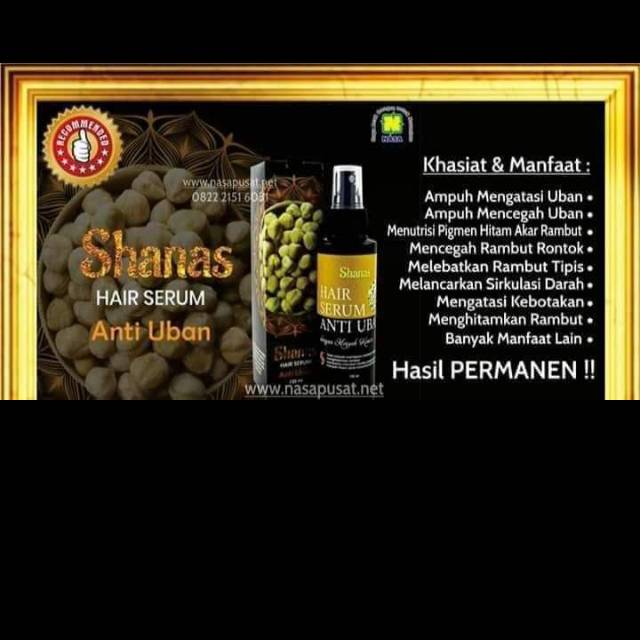 Shanas hair serum anti uban