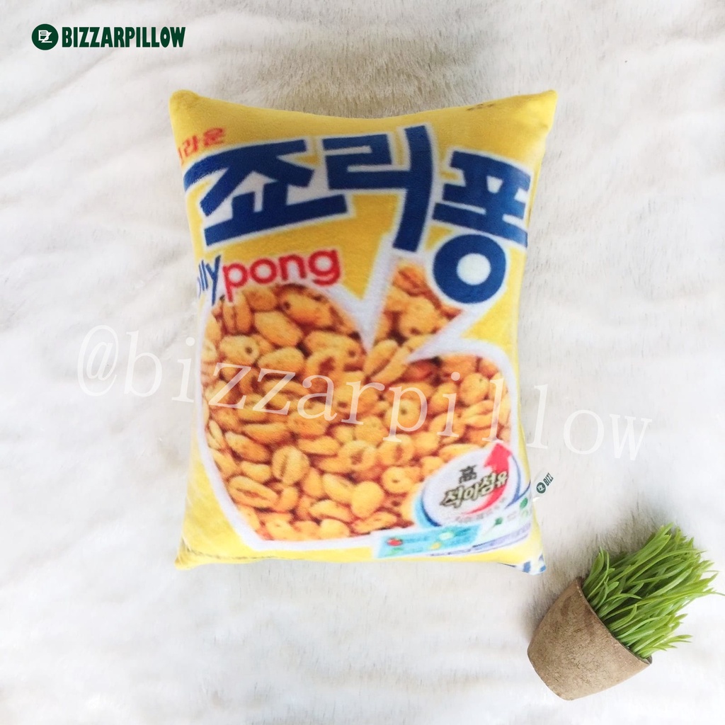 Bizzarpillow Bantal Snack Tempel Korea Custom Size M BZ194