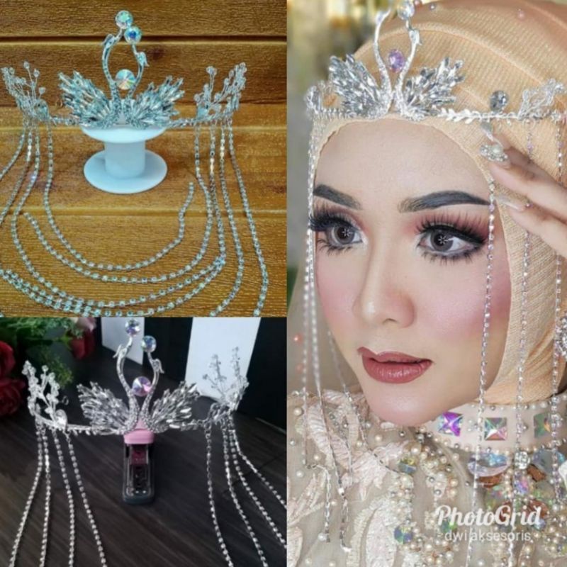 mahkota juntai cleopatra wedding pengantin