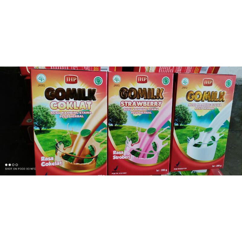 GOMILK Susu Kambing Etawa Plus Herbal