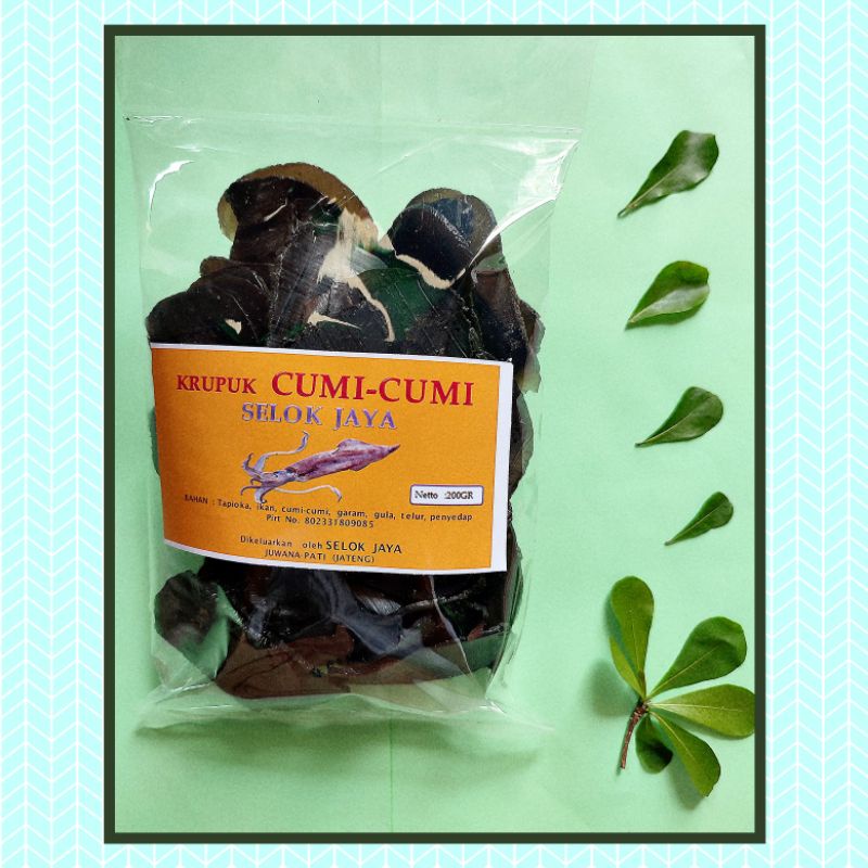 

Kerupuk Cumi - Cumi Selok Jaya Juwana (200gr)