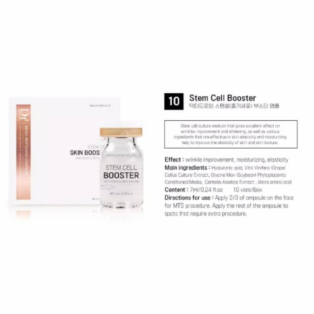 Dr drawing meso whitening complex for BB GLOW atau sulam bedak korea S