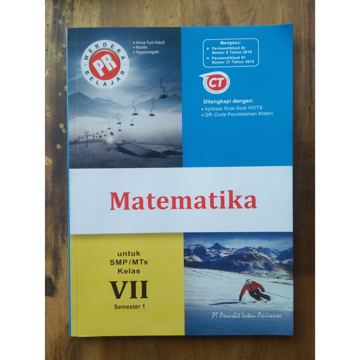 Buku LKS PR Matematika SMP/Mts Kelas 7 semester 1