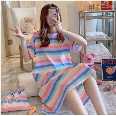 Blackpink Daster Wanita Import All Size / Baju Tidur Lucu Wanita Dewasa Import Premium 4001