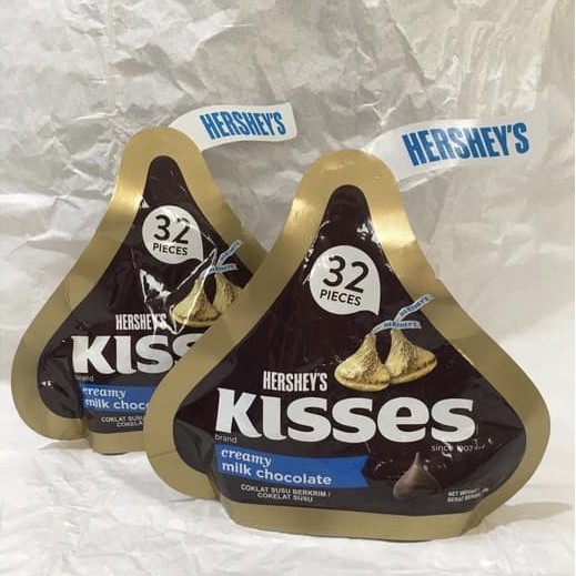 

Hersheys kisses chocolate almond coklat hershey kises 146gr