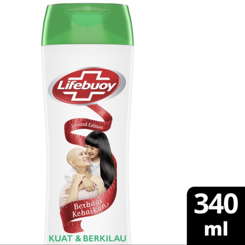 Lifebuoy shampoo botol 340ml &amp; 170ml