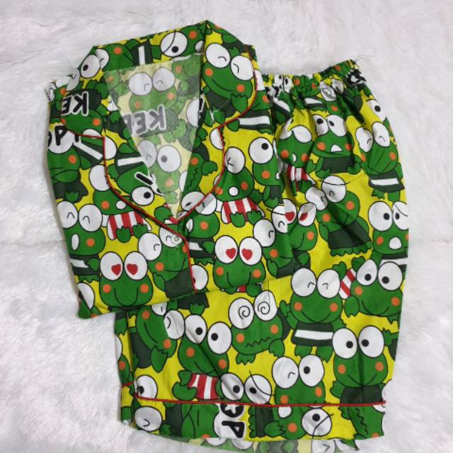 Piyama katun jepang celana pendek HP karakter Shopee Piyama katun jepang celana pendek HP karakter Shopee