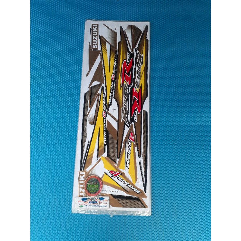 STRIPING STICKER VARIASI STIKER LES MOTOR SATRIA FU  THAILAND RAIDER