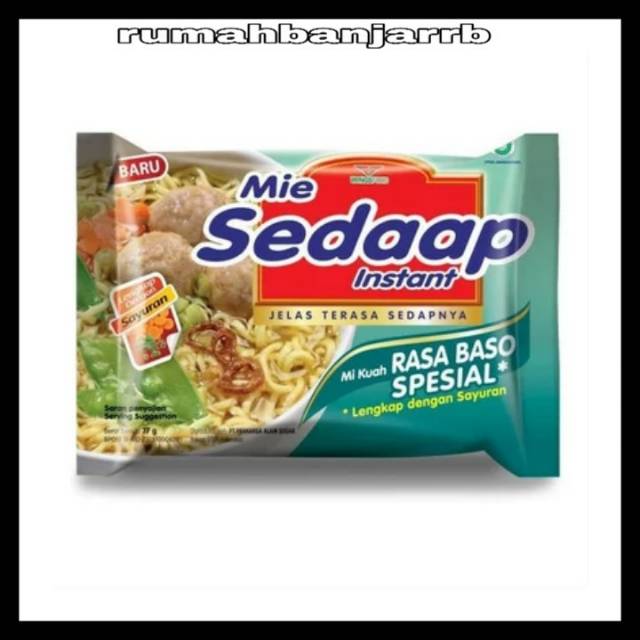 

[BAYAR DI TEMPAT] MIE SEDAAP RASA BASO SPESIAL