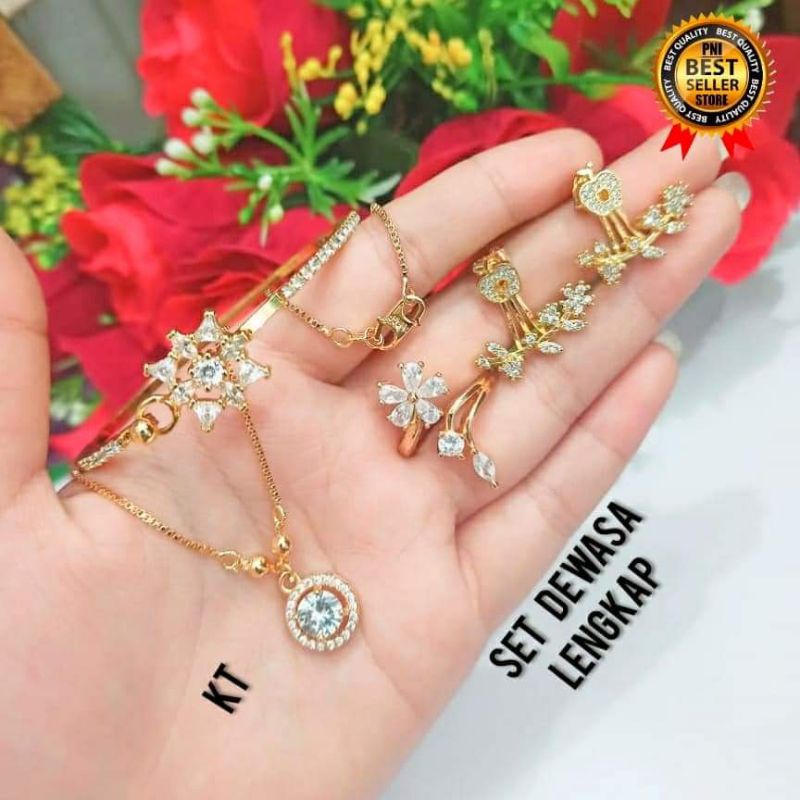 SET LENGKAP DEWASA TITANIUM ASLI TERMURAH