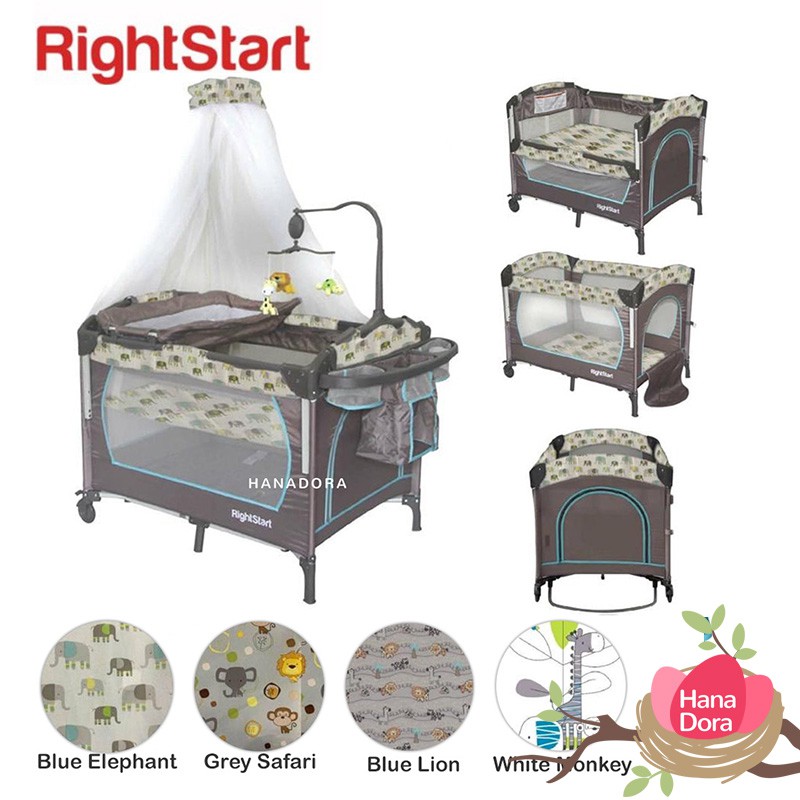 Right Start 8in1 Playard - Box Tidur Bermain Bayi