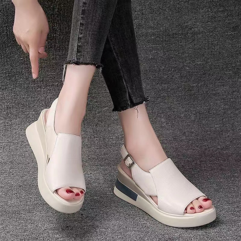 Sepatu Sandal  Wanita Sandal Gunung Sandal Wedges Import Premium Quality