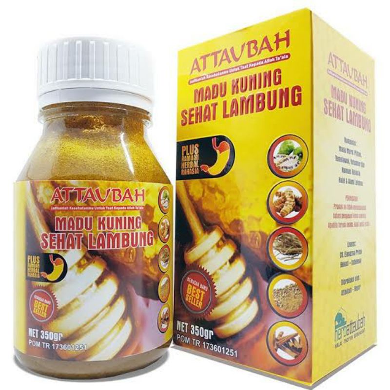 

MADU SEHAT LAMBUNG/MADU KUNING ATTAUBAH 350gr