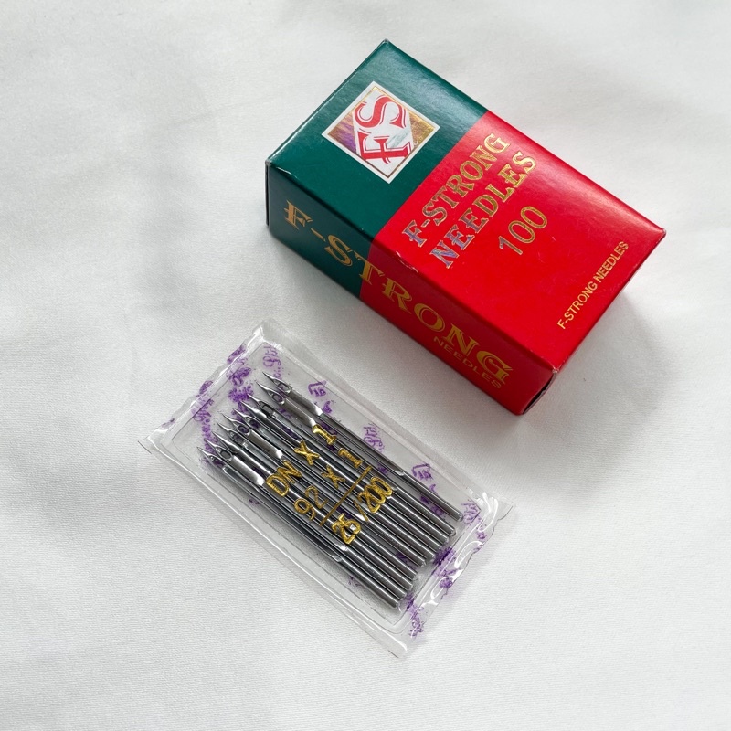 Jarum DN 1x25 200x25 F-Strong Needles Mesin Karung NP7A