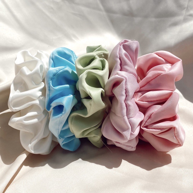 

Pastel Scrunchies / Ikat Rambut Handmade Premium