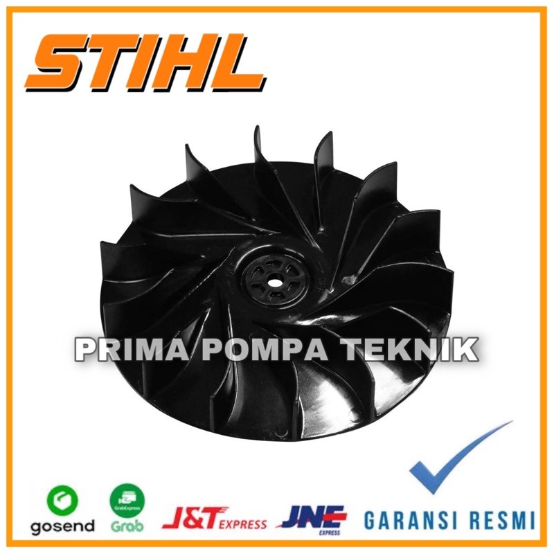 Kipas mesin blower Stihl - Impeller Kipas Blower Vacum STIHL BG56/BG86/SH56/SH86/BR200 Original