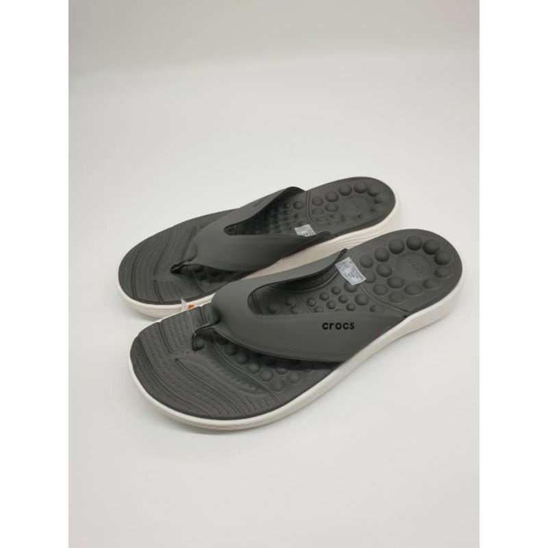 Sandal Jepit CROCS REVIVA CANVAS FLIP MEN