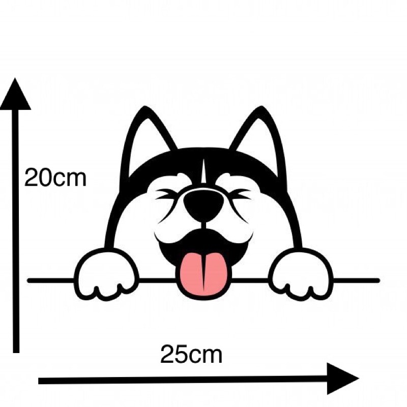 STICKER CUTTING MOBIL/ STICKER CUTTING GAMBAR LUCU BUAT KACA MOBIL BELAKANG