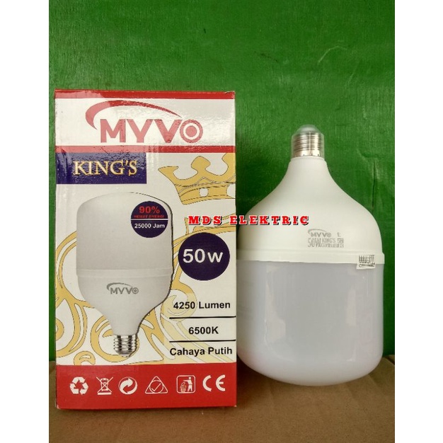 LAMPU LED CAPSUL MYVO KING'S 50 WATT CAHAYA PUTIH