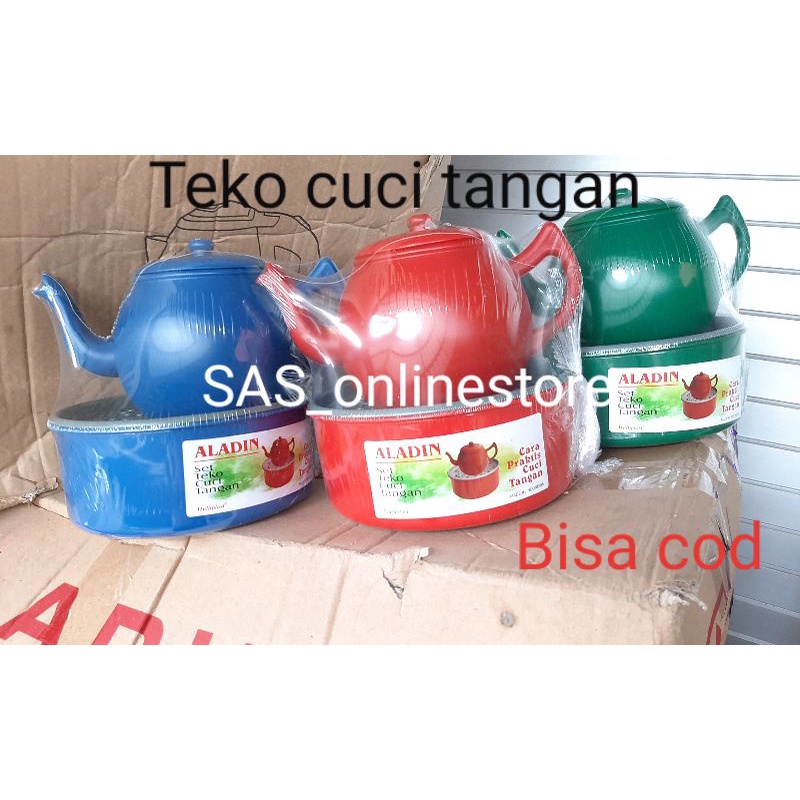 Teko cuci tangan plastik/Teko sunnah cuci tangan merk multiplast bahan plastik tebal(bisa cod)