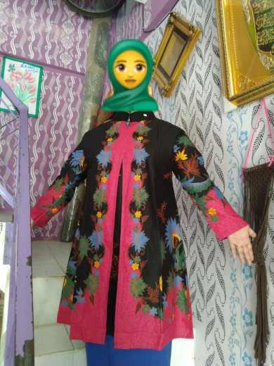 Tunik Batik Namira E99 Size M L Xl & Jumbo
