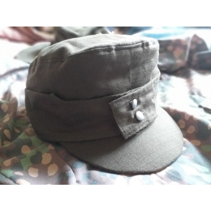 2A0Ggg Topi Gunung Bergmutze Militer Army Jerman Wehrmacht Ww2 Pd2 - 57, Abu-Abu 212101Vsfs