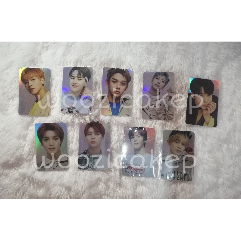 PC Holo NCT 2018 (Taeyong, Chenle, Kun, Yuta, Haechan, Ten, Doyoung, Lucas, Johnny)