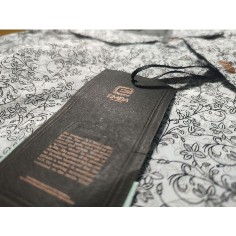 OBRAL kemeja EMBA batik size XL