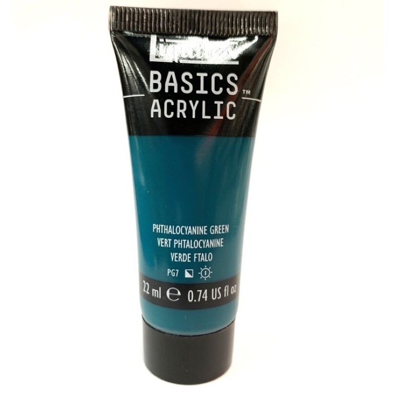 

Cat Acrylic Liquitex Basics 22ml Phthalocyanine Green