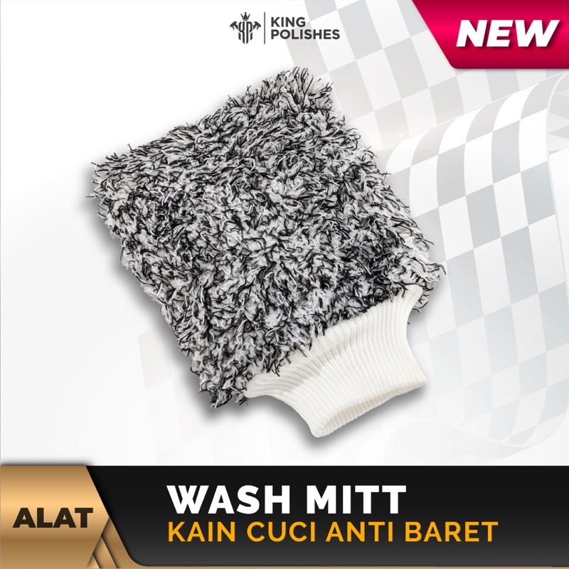 COD .. Microfiber Wash Mitt - Washmitt - Microfiber Wash Mitt - sarung tangan cuci mobil