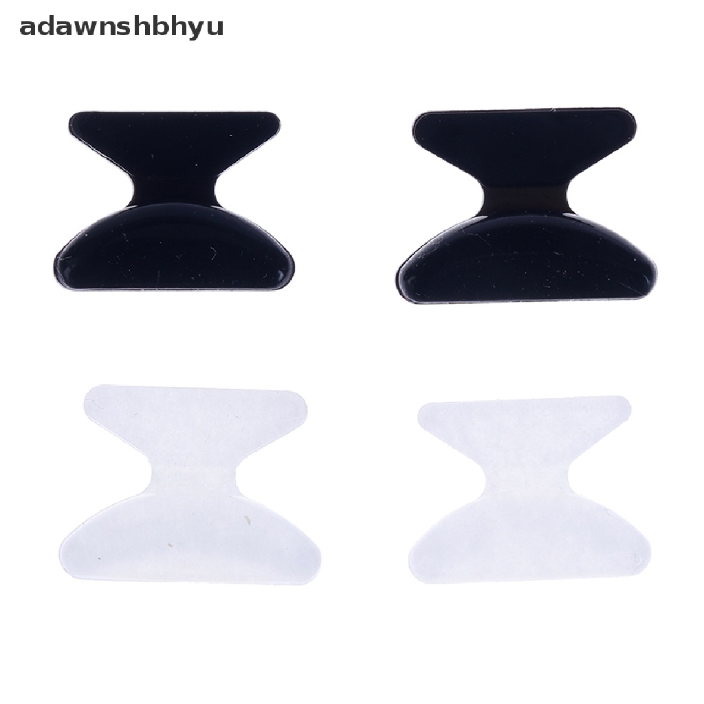 Adawnshbhyu 5pasang Kacamata Silikon non-slip Bantalan Hidung Kacamata nose pad Aksesoris