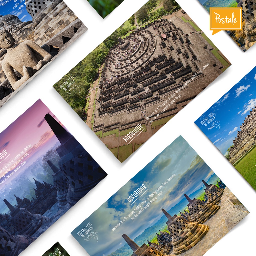 

Kartu Pos Heritage 2 Borobudur - Postale