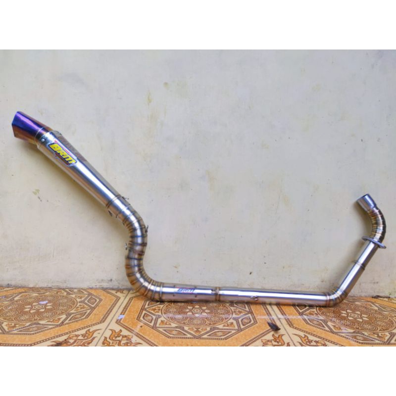 KNALPOT BRM RACING EXHAUST VIXION NEWOLD CBR FACELIFT CB150R OLDNEW SATRIA FUSONICSUPRAGTRTIGERMEGAP