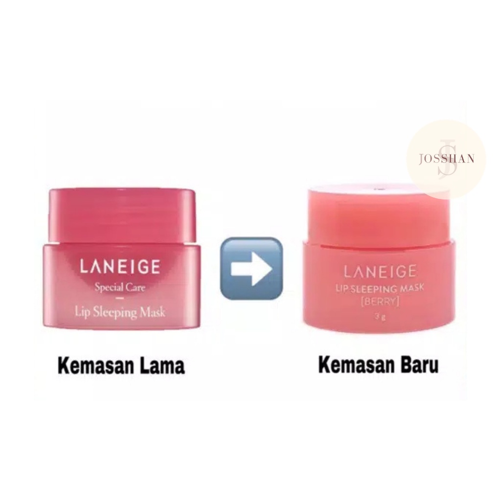 [100% ORIGINAL - Money Guarantee] LANEIGE Lip Sleeping Mask 3gr (Travel Size)