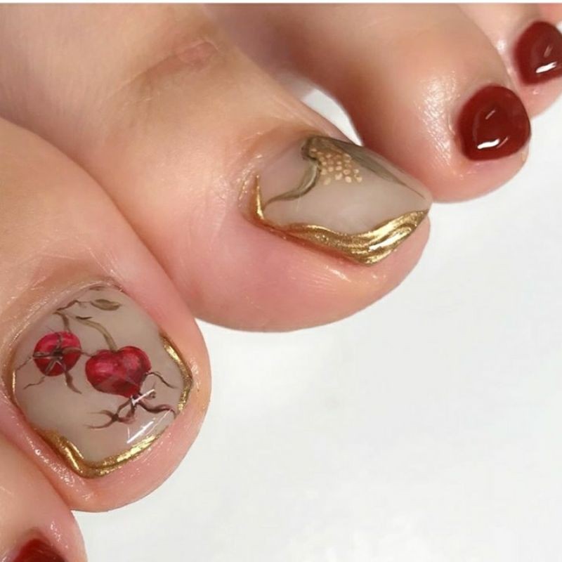 Light Glass Color Gel Polish Kutek Gel Jelly UV LED Kaca Transparan Bening Nailart Nail Polish Art