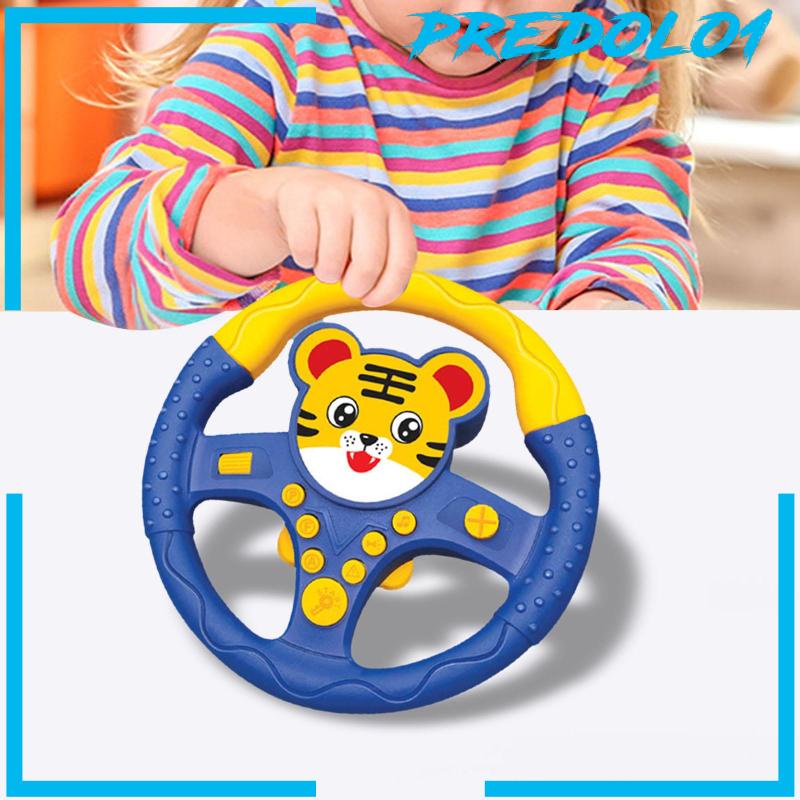 Eletric Cars Simulation Driving Steering Wheel Kids Early Educational Toys