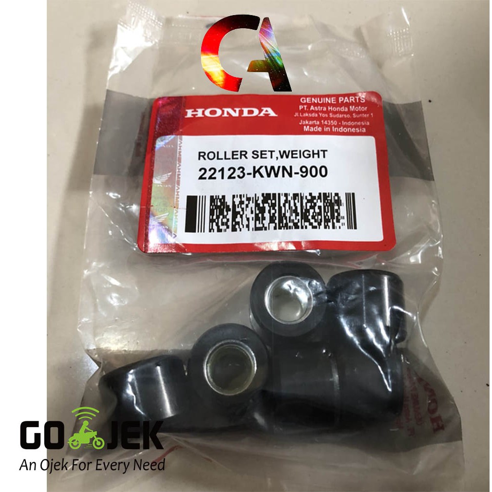 Roller Weight Set Honda Vario 125 KZR KWN Roller Honda AHM