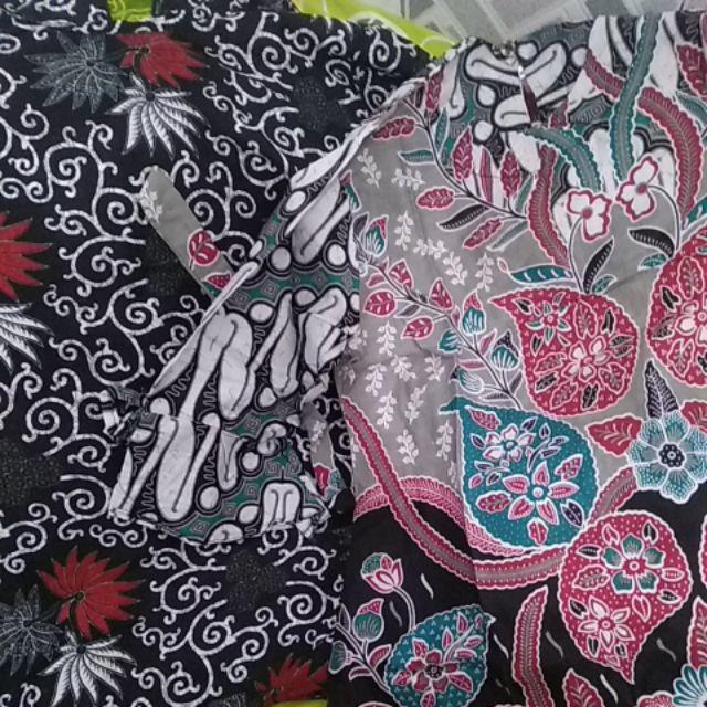 Atasan Batik Dolby Dolbi Dobby Doby Tenun Sutra Tulis Halus Katun Atbm Baron ,sarombit Atasan