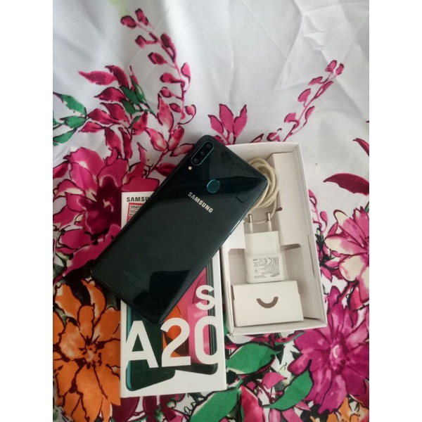 SAMSUNG A20S 4/64GB BEKAS SECOND