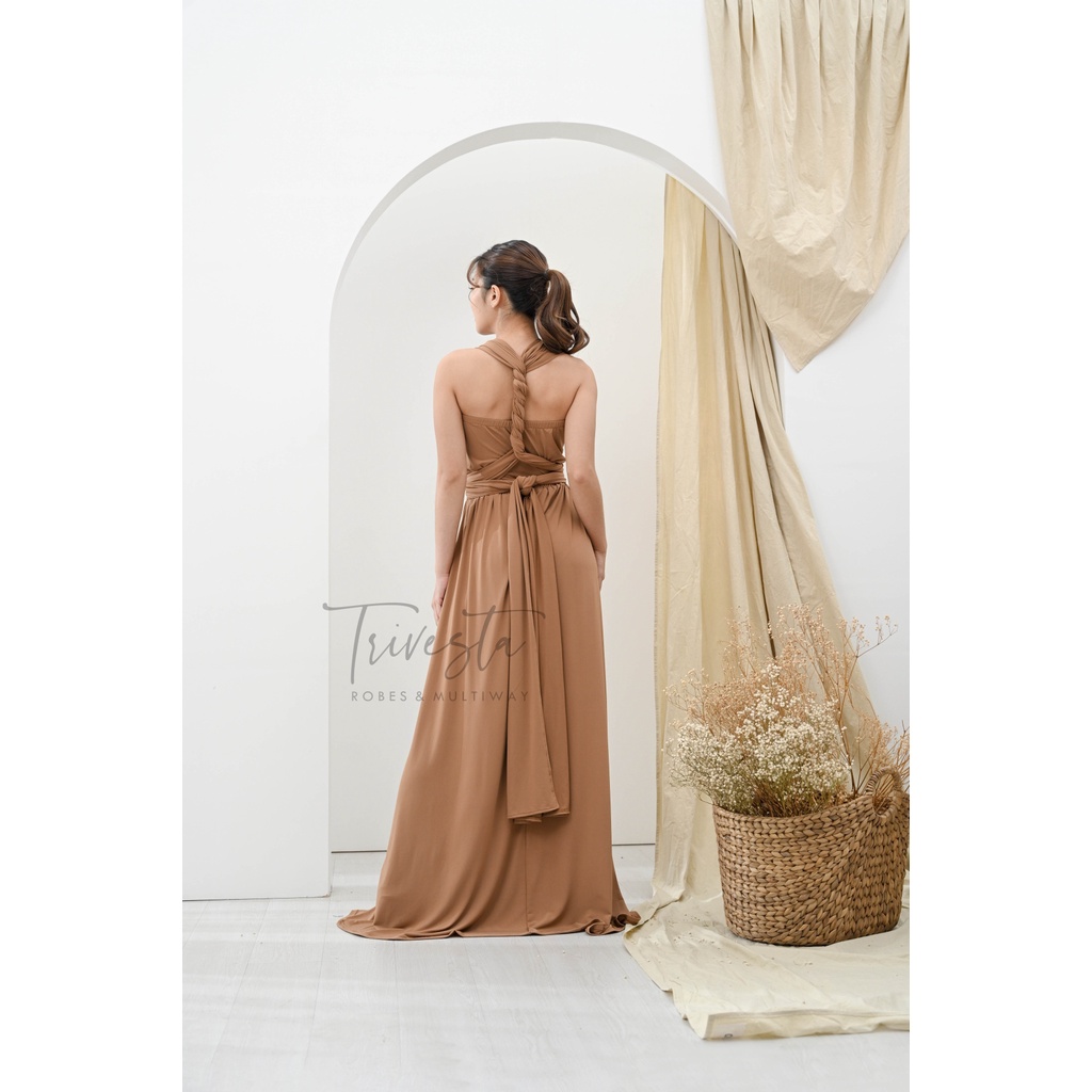 MAXI | SOAPNUT | MULTIWAY INFINITY CONVERTIBLE DRESS | FREE KEMBEN &amp; SPECIAL LONG SCRAFT