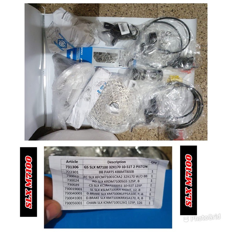 groupset shimano slx 12speed