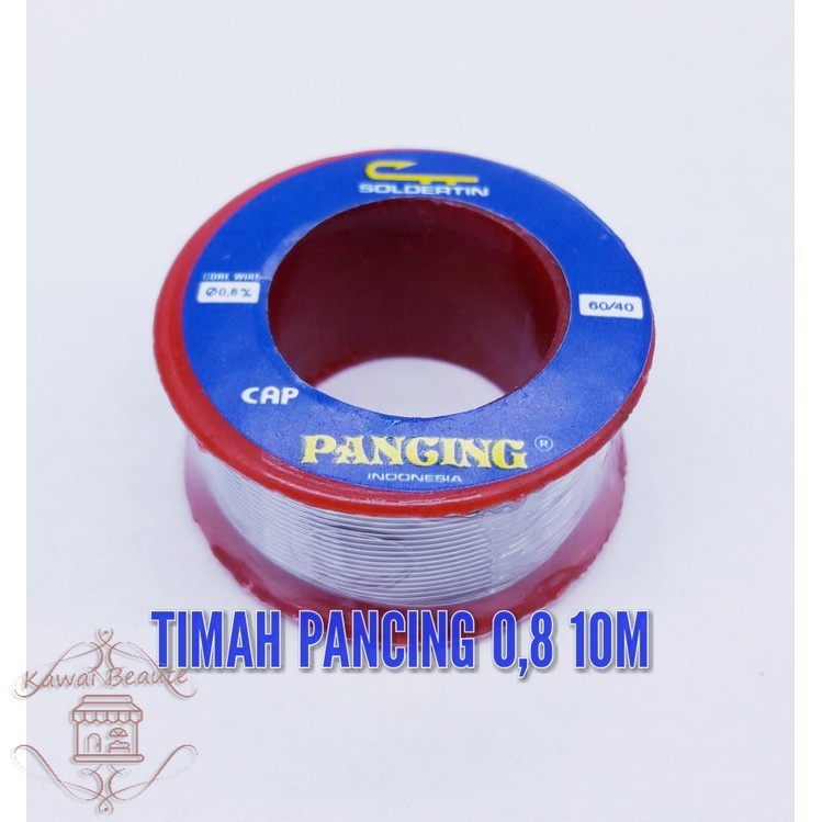 Timah Solder ROLL BESAR Cap PANCING (Soldertin) 0.8m/m 60/40